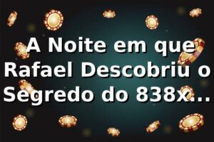🔐 A Noite em que Rafael Descobriu o Segredo do 838x Login